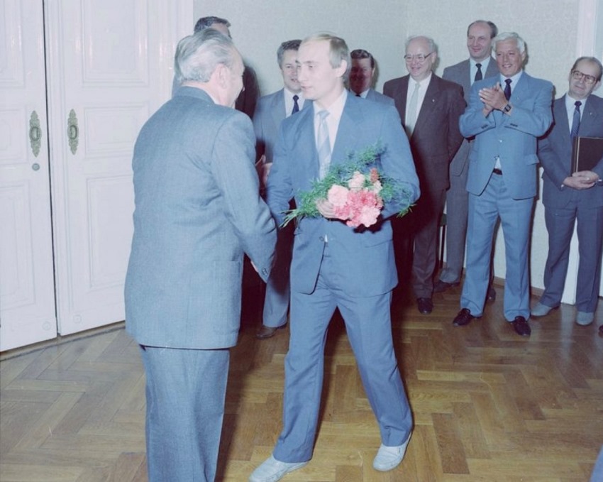  Офіцер КдБ Путін у НДР у 1980-х роках (світлина без дати) Фото: Архів Штазі