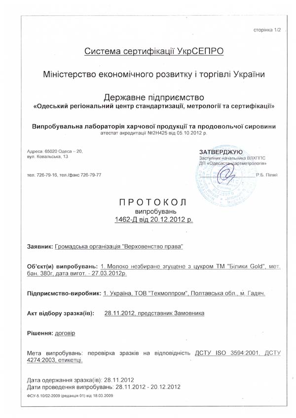 Проверили украинское сгущенное молоко. Опасно для здоровья!!!